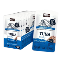 ราคา (jpb) Neez+ อาหารเปียก พรีเมี่ยมเยลลี่ สูตรปรับสมดุลระบบทางเดินอาหาร รสปลาทูน่า 1 กล่อง (135305422392830)