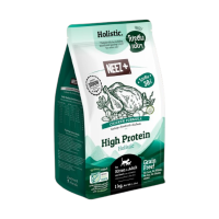 (hc เขียว) Neez+ อาหารแมวสูตรโปรตีนสูง เกรดโฮลิสติก รสไก่ 1kg. (649420271589855)