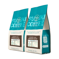 ราคา [แพ็คคู่] คั่วเข้มมาก Suzuki Coffee Espresso Blend 200 กรัม (940740230669567)
