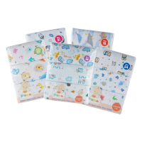 ราคา Natty Punn ผ้าอ้อมผ้าสำลี เนื้อนุ่ม ซักได้ สามารถเลือกขนาดได้ตามต้องการ บรรจุแพคละ 6 ผืน คละลายฟ้า,27 x 27 นิ้ว 1 แพ็ค (920690100557533)