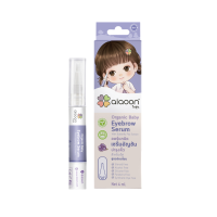 ราคา ไออุ่น เซรั่มอัญชันคิ้วสำหรับเด็ก 4 ml. หัวแปรงพู่กัน (ใหญ่) (aiaoon Organic Baby Eyebrow Serum) (765343290508034)