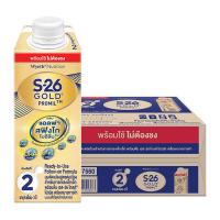 ราคา เอส-26 โกลด์ โปรมิล นมพร้อมดื่ม สูตร2 180 มล. x 24 (525319390188642)