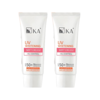 ราคา [new Arrival] Ka Uv Whitening Soft Cream Spf 50+ Pa++++ 50g.(2 ชิ้น) / เคเอ ยูวี ไวท์เทนนิ่ง ซอฟ ครีมกันแดดขนนก (2 ชิ้น) (792428083311136)