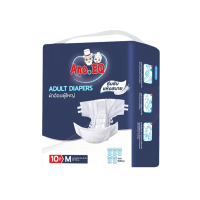 ราคา Ano.eq ผ้าอ้อมผู้ใหญ่ แบบเทป แพมเพิส แพมเพิสผู้ใหญ่ 10ชิ้น/ถุงเทป M 500cc (675254126576761)