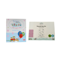 ราคา Bambino แผ่นปูโต๊ะเอนกประสงค์แบบใช้แล้วทิ้ง 1 กล่อง + ผ้ากันเปื้อนแบบพกพาสำหรับเด็ก 1 กล่อง (226129142420124)