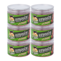 จี๊ดจ๊าด มะขามอบบ๊วย รุ่นกระปุกใหม่ Easypeal 110 กรัม (1 แพ็ค บรรจุ 6 กระปุก) ขนาด 660 กรัม (889710380353256)