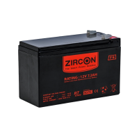 ราคา Zircon Battery 12v 5.4ah 7.2ah 7.8ah 9.0ah เเบตเตอรี่ แบตเตอรี่แห้ง แบตเตอรี่ups ประกัน 1 ปี 12v 7.2ah (429859271573440)