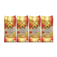 ราคา (แพ็ก4)(ปี69)ข้าวกล้องหอมมะลิใหม่100% 1kg ตราพญาไอยรา (774641193458281)