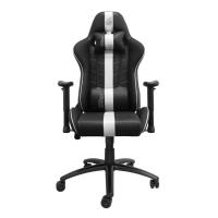 ราคา Signo Gc-208 เก้าอี้เกมมิ่ง Gaming Chair ผลิตจากโฟมหนานั่งสบายไม่ยุบ ปรับเอนได้ 160องศา ขาเหล็ก รับน้ำหนัก 150 กก. แขน2d สีดำ/ขาว (898542614773277)