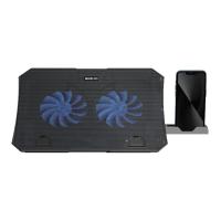 ราคา Signo Cp-511 พัดลมระบายความร้อนโน๊ตบุ๊ค Notebook Cooling Pad 2 ใบพัด ไฟ Led ปรับระดับได้ มีพอร์ต Usb (190526231172954)