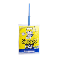 ราคา (2591) Supercat ไม้ม็อบหัวเหล็กหนีบ 10นิ้ว 300g สีแดง ด้ามเหล็กกันสนิม 3 ท่อน ผ้า Cotton ซับน้ำดี เปลี่ยนผ้าได้ ไม้ถูพื้น (996244705709118)