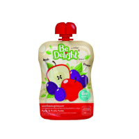 Be Delight (บีดีไลท์) แอปเปิ้ลผสมลูกพรุนบด อาหารเสริมสำหรับเด็ก 6 เดือนขึ้นไป 100 g./ถุง (105965901673387)