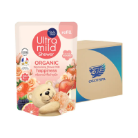 ราคา อัลตร้ามายด์ สบู่เหลวอาบน้ำออร์แกนิค (ถุงเติม) Happiness (แฮปปี้เนส) 360ml x12 (533179688906544)
