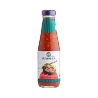 ราคา Sunsauce (ซันซอส) น้ำจิ้มสุกี้ น้ำจิ้มหมูกระทะ สูตรพริกกะเหรี่ยง ขนาด 225 กรัม (563148419501072)