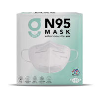 ราคา จี ลัคกี้ หน้ากากอนามัย N95 แมสหน้าเรียว ทรง 3 มิติ หนา 4 ชั้น สีขาว 20 ชิ้น (704583087244712)