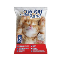 ราคา Ole Kat Sand Deodorizer ทรายแมวถ่านหินธรรมชาติ 5 ลิตร x 1 ถุง กลิ่นสตรอว์เบอร์รี่ (593726974511175)