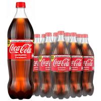ราคา โค้ก เครื่องดื่มน้ำอัดลม รสออริจินัล น้ำตาลน้อยกว่า 1.25 ล. x 12 (6761214279875)