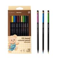 ราคา ดินสอสีไม้ลายหมีเนย 12 สี รุ่น Ns738-b แพ็ค 12 แท่ง (731779487127756)