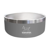 ราคา Barketek - ชามเย็นสำหรับสุนัข ชามน้ำหมา น้ำเย็นนาน 8 ชั่วโมง Size L Grey เทา (864981663171742)