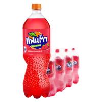 ราคา แฟนต้า น้ำอัดลม กลิ่นสตรอเบอร์รี่ 1.25 ล. x 12 (7416113692867)
