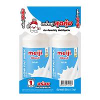 ราคา เมจิ นมพาสเจอร์ไรส์ สูตรพร่องมันเนย 830 มล. x 2 (213767813916344)