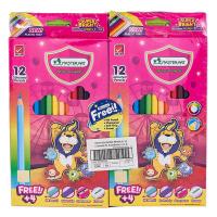 ราคา มาสเตอร์อาร์ต สีไม้ แท่งยาว 12 สี แพ็ค 12 กล่อง (7416097571011)