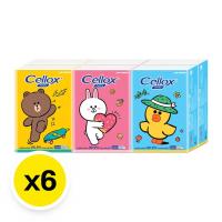 ราคา เซลล็อกซ์ พิวริฟาย กระดาษเช็ดหน้า แบบพกพา 6 ซอง x 6 (7248033087683)