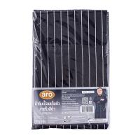 ราคา เอโร่ x วิลแมน ผ้ากันเปื้อนเต็มตัว สีดำริ้ว (133938461888652)