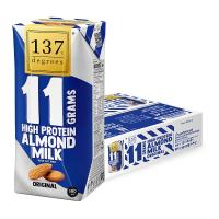 ราคา 137 ดีกรี นมอัลมอนด์ รสออริจินอล โปรตีนสูง 180 มล. x 36 (934942583055544)