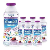 ราคา คาลพิสแลคโตะ มินิ เครื่องดื่มผสมนมเปรี้ยว ขวด มิกซ์เบอร์ 140/150 มล. X 6 (7325034840259)