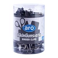 ราคา เอโร่ คลิปหนีบกระดาษ 2 ขา รุ่น 111 สีดำ 60 ชิ้น (7526577111235)