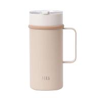 ราคา ฟิก้า แก้วกาแฟแสตนเลสเคลือบเซรามิก 473 มล. สีครีม (711185985851508)