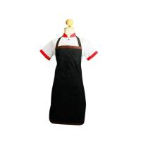 ราคา เอโร่ ผ้ากันเปื้อนเต็มตัว สีดำแถบแดง (7497494692035)