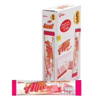 ราคา แอลฟี่ ทูโทน ขนมหวานรสนมและกลิ่นสตรอเบอร์รี่ 15 ก. X 12 (7115262689475)