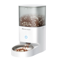ราคา Homerunpet เครื่องให้อาหารสัตว์เลี้ยงอัตโนมัติ รุ่น 4l Smart Pet Feeder Pf20+ชามสแตนเลส รองรับการใช้งานบน App (997099863213087)