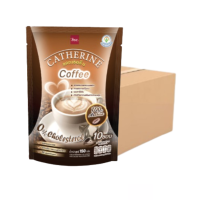 ราคา Catherine แคทเธอรีน กาแฟ สูตรไม่เติมน้ำตาลทราย ไม่มีคอเลสเตอรอลขนาด 10 ซอง (150กรัม) 1 ลัง (24แพ็ค) (437744372692811)