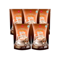 ราคา Catherine แคทเธอรีน กาแฟสูตรไม่เติมน้ำตาล ไม่มีคอเลสเตอรอลขนาด 10 ซอง (150กรัม) 4 แพ็ค แถมฟรี 1 แพ็คสุดคุ้ม (881524913848806)
