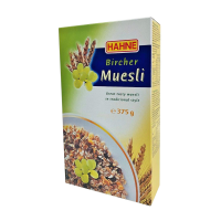 ราคา ฮาทเน่ เบริช์เชอร์ มูสลี่ 375 กรัม Hahne Bircher Muesli 375 g. (284727250598807)