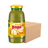 ราคา [ยกแพ็ก 12 ขวด] Pago น้ำแอปเปิลขุ่น 200 มล. (cloudy Apple Juice) (942385442755022)