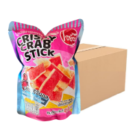ราคา O-yua ปูอัดทอดกรอบ รสออริจินอล(ยกลัง 36 ซอง /1 ลัง) ขนาด 33g. Crispy Crab Stick Original Brand O-yua (935648455305480)