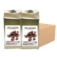 ราคา กาแฟคั่ว French คั่วเข้ม 4 ถุง และ Fullcity คั่วอ่อน 4 ถุง, ชนิด เมล็ด Whole Bean Type ( รวม 8 ถุง x 250g.) Doi Chang Professional สำหรับ เครื่องชงกาแฟ ดริป Moka pot 25008 (380172893462362)