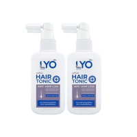 Lyo ไลโอ โทนิค 30 ml 2 ขวด หนุ่มกรรชัย แก้ผมบาง ผมหงอก ผมดกดำ ลดความมันผม ขจัดรังแค ลดการคันหนังศีรษะ ผมแตกปลาย (571842719719370)