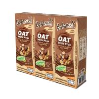 ราคา 4care Balance Oat Milk Plus รสช็อกโกแลต (180 ml x 3 กล่อง) นมโอ๊ต ผสมน้ำนมอัลมอนด์และน้ำนมข้าวกล้องหอมมะลิ (387806906447953)