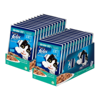 ราคา [petclub] Felix® อาหารเปียกแมว !! ยกลัง !! 85g.x24ซอง 14 รสชาติ แมวโต ปลาทู (833430842450731)