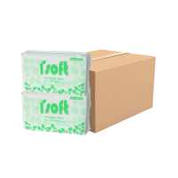 ราคา Isoft กระดาษเช็ดมือ M Fold 1 ชั้น ขนาด 23x22.5ซม. (250 แผ่น/ห่อ , 6 ห่อ/ลัง) (887819342972190)
