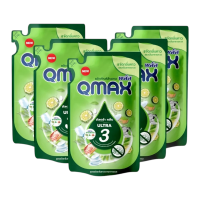 ราคา (แพ็ค 5 ถุง)(ร้านนี้ส่งไว) Qmax ผลิตภัณฑ์ล้างจาน อัลตร้าคลีน 3 สูตรเข้มข้นขจัดคาวและกลิ่นอาหารทะเล ขนาด 420 มล (452103258099330)