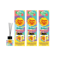 ราคา [แพ็ค3ชิ้น] Freshtime X Chupa Chups ก้านไม้หอมปรับอากาศ ก้านไม้วนิลา 30ml (905700946998461)