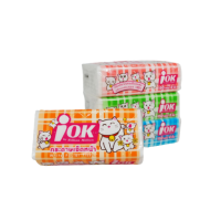 ราคา [promotion] iok กระดาษเช็ดหน้าชนิดห่อ 2 ชั้น 150 แผ่น X 4 ห่อ (600 แผ่น) (7460979179715)