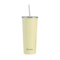 ราคา Nikko แก้วน้ำสเตนเลส พร้อมหลอด 0.63 ลิตร (nk-tw- Bk063) เหลืองnk-bk063y (814082850479705)