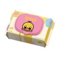 ราคา ipopi wipes floral honey ทิชชู่เปียกหอมกลิ่นดอกไม้น้ำผึ้ง ผ้าเช็คทำความสะอาด1ห่อ40แผ่น (639552587735683)
